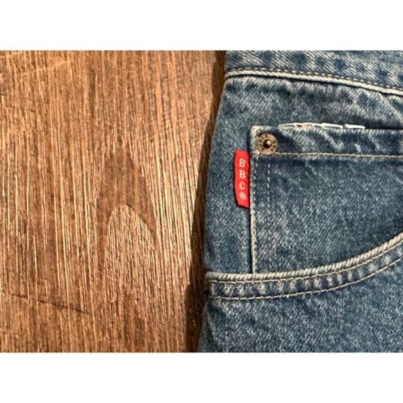 Bungle Boy Denim Jeans Mens 40x30 Regular Fit Straight Leg 5-Pocket Medium Wash - Picture 6 of 10